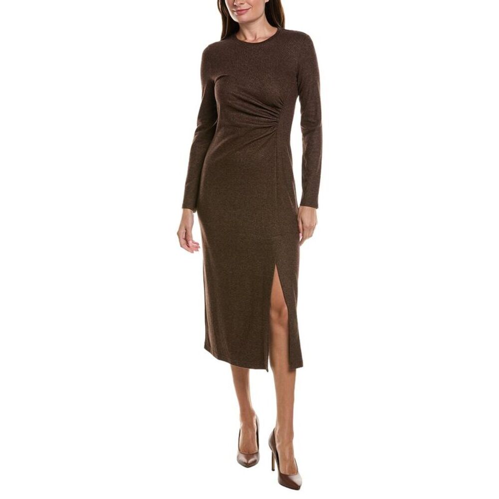 Weekend Max Mara Womens Decano Jersey Dress, Brown